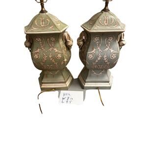 Chelsea House Decorative Lamp (2 total) Distressed Look